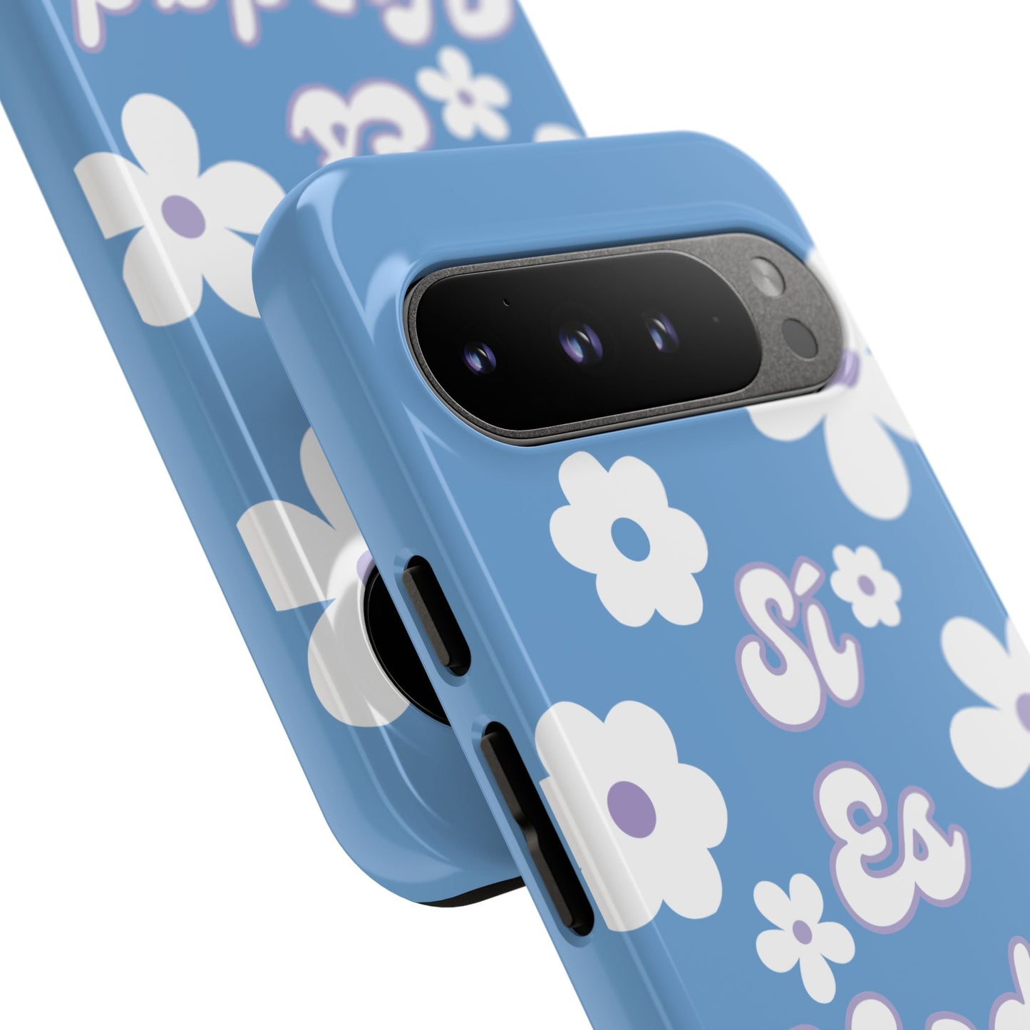 Floral Phone Case - "Sí Es Verdad" Design