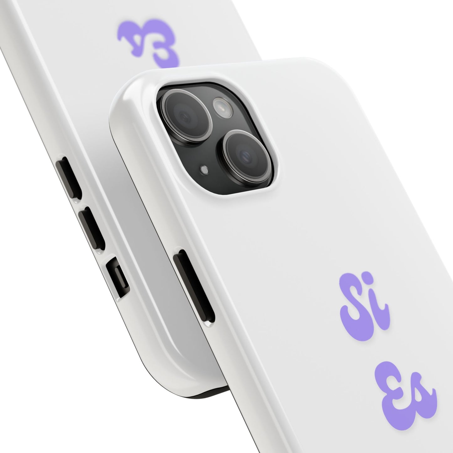 Trendy Tough Phone Case - 'Si Es Verdad' Design