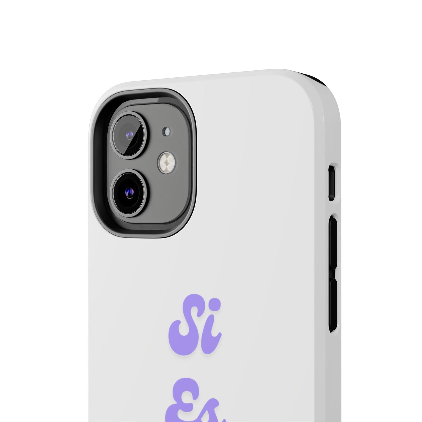 Trendy Tough Phone Case - 'Si Es Verdad' Design
