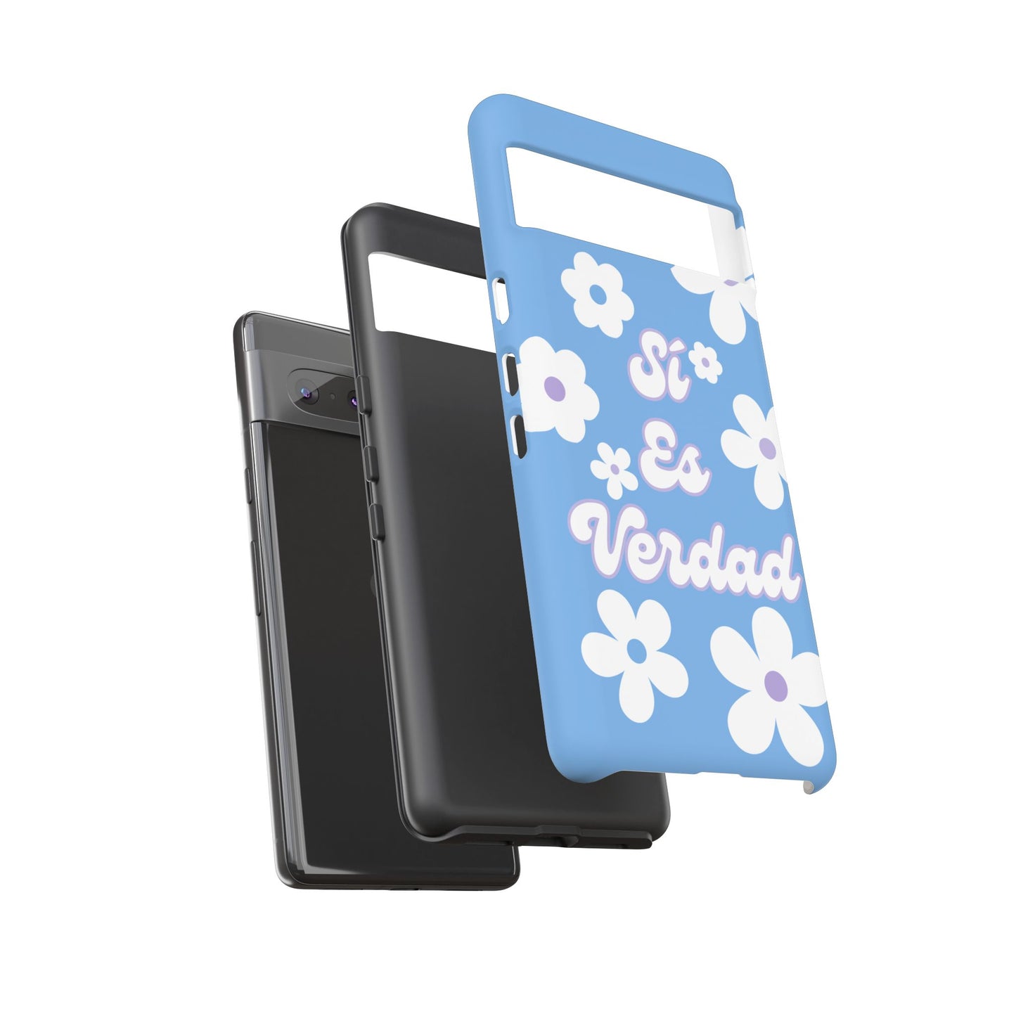 Floral Phone Case - "Sí Es Verdad" Design