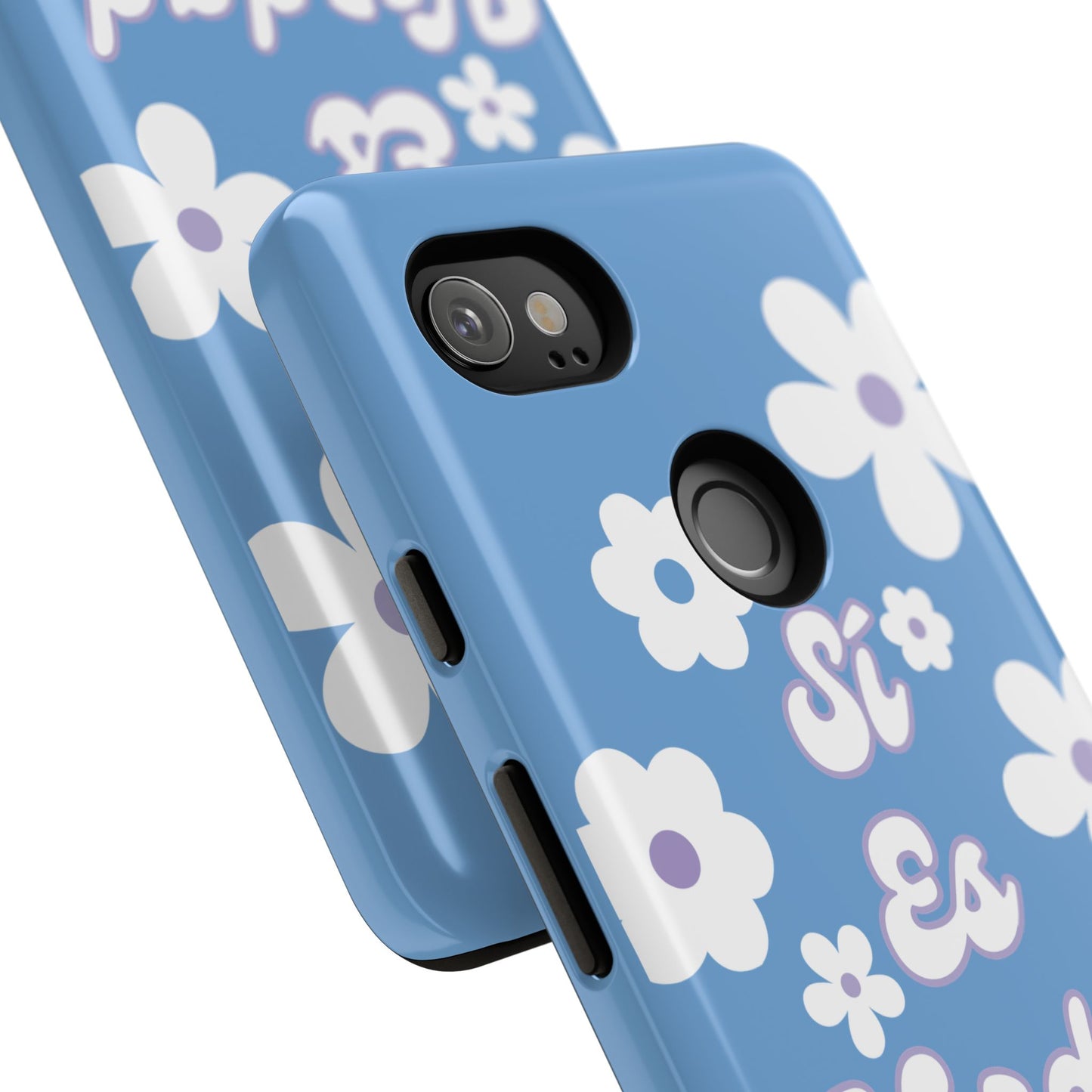 Floral Phone Case - "Sí Es Verdad" Design