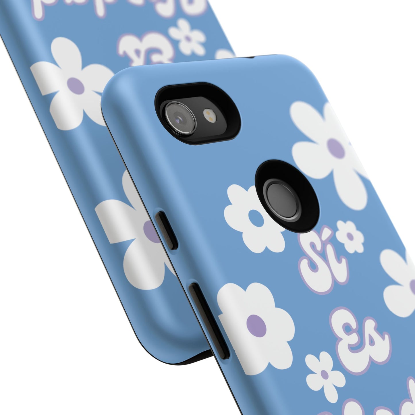 Floral Phone Case - "Sí Es Verdad" Design