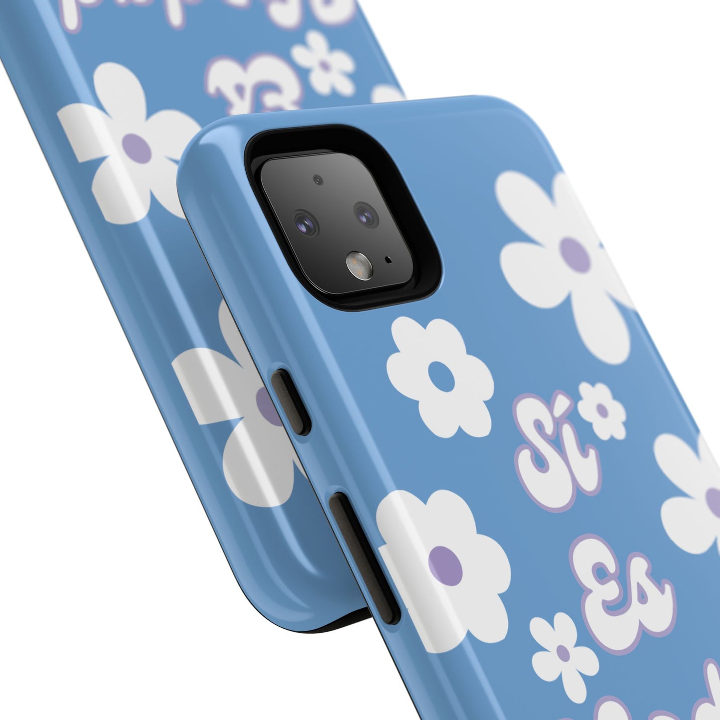 Floral Phone Case - "Sí Es Verdad" Design