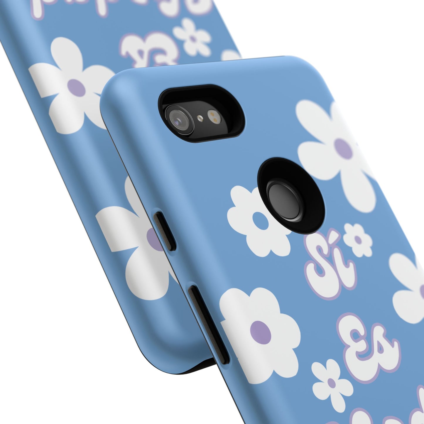 Floral Phone Case - "Sí Es Verdad" Design