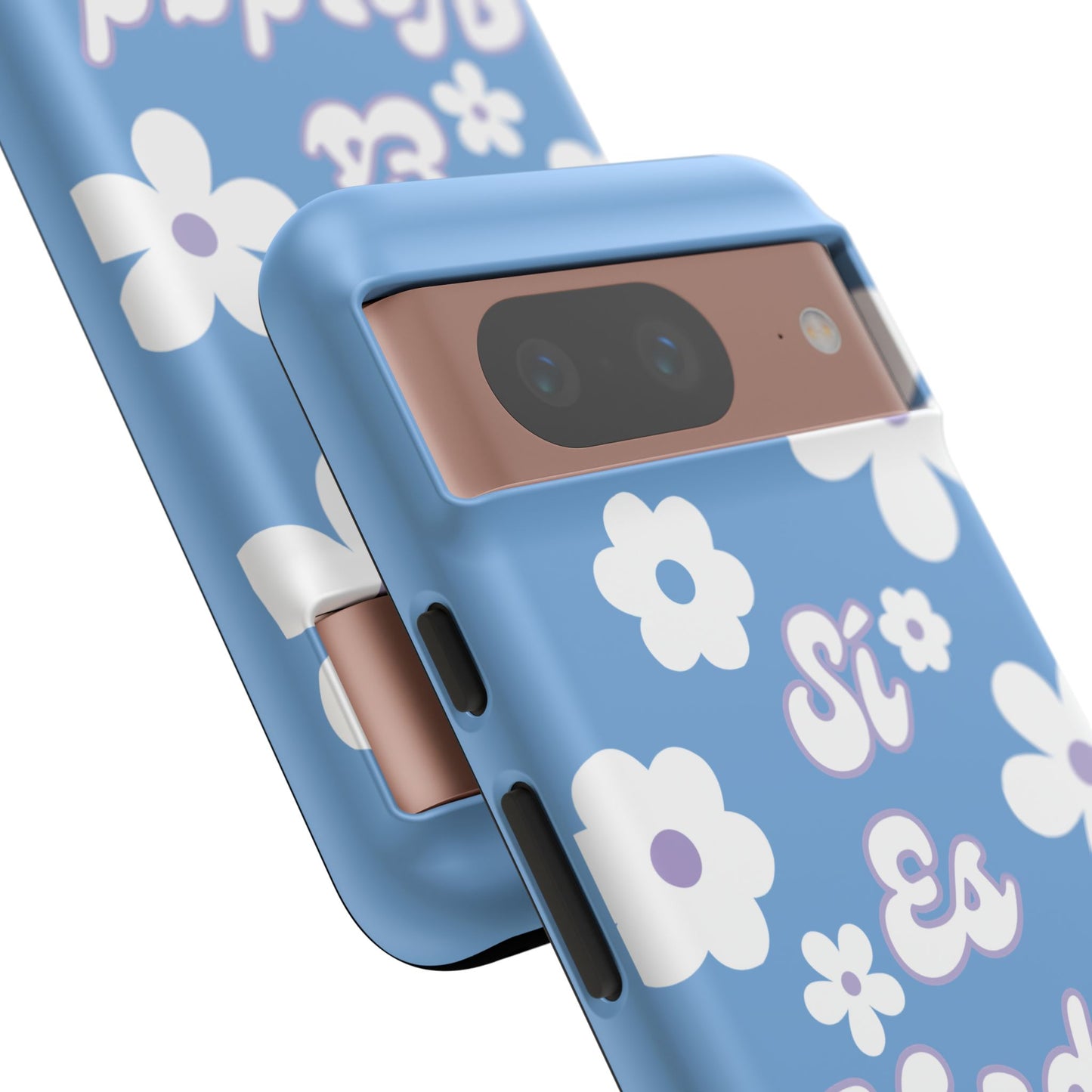 Floral Phone Case - "Sí Es Verdad" Design