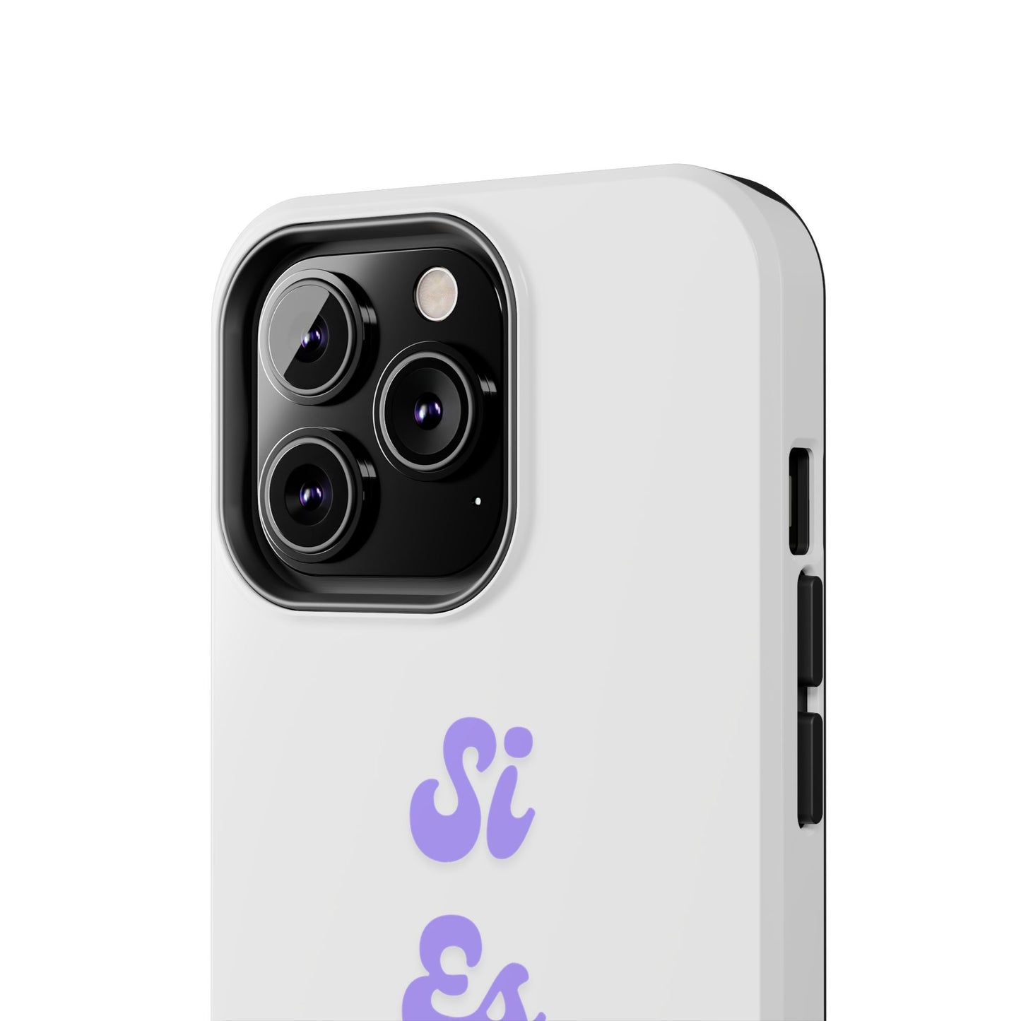 Trendy Tough Phone Case - 'Si Es Verdad' Design