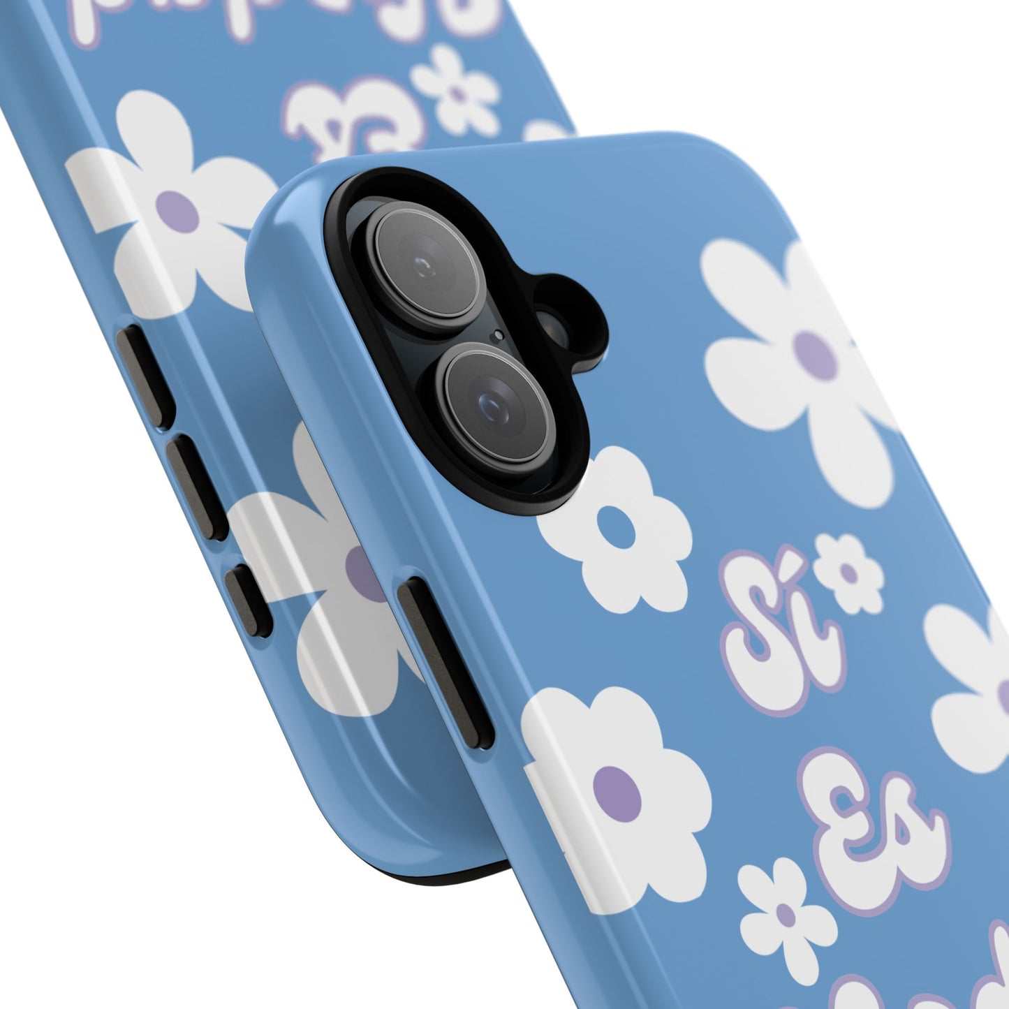 Floral Phone Case - "Sí Es Verdad" Design