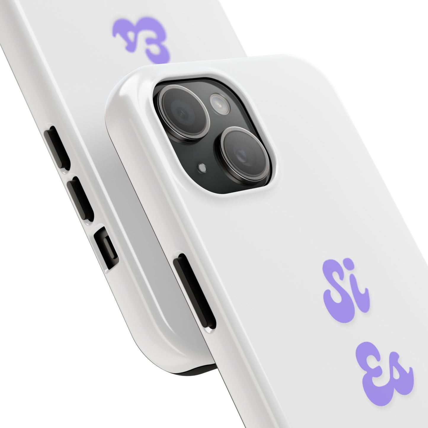 Trendy Tough Phone Case - 'Si Es Verdad' Design