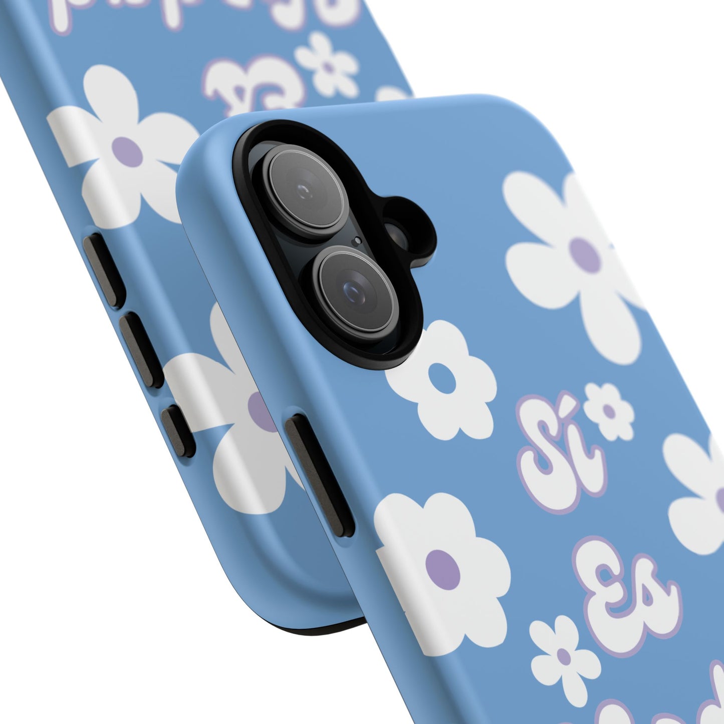 Floral Phone Case - "Sí Es Verdad" Design