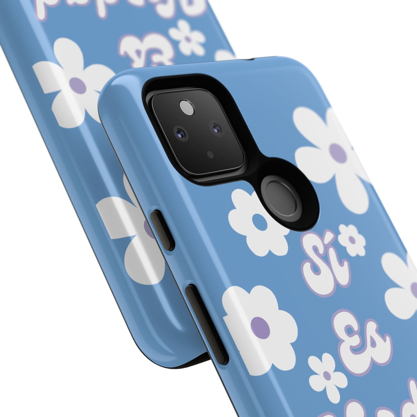 Floral Phone Case - "Sí Es Verdad" Design