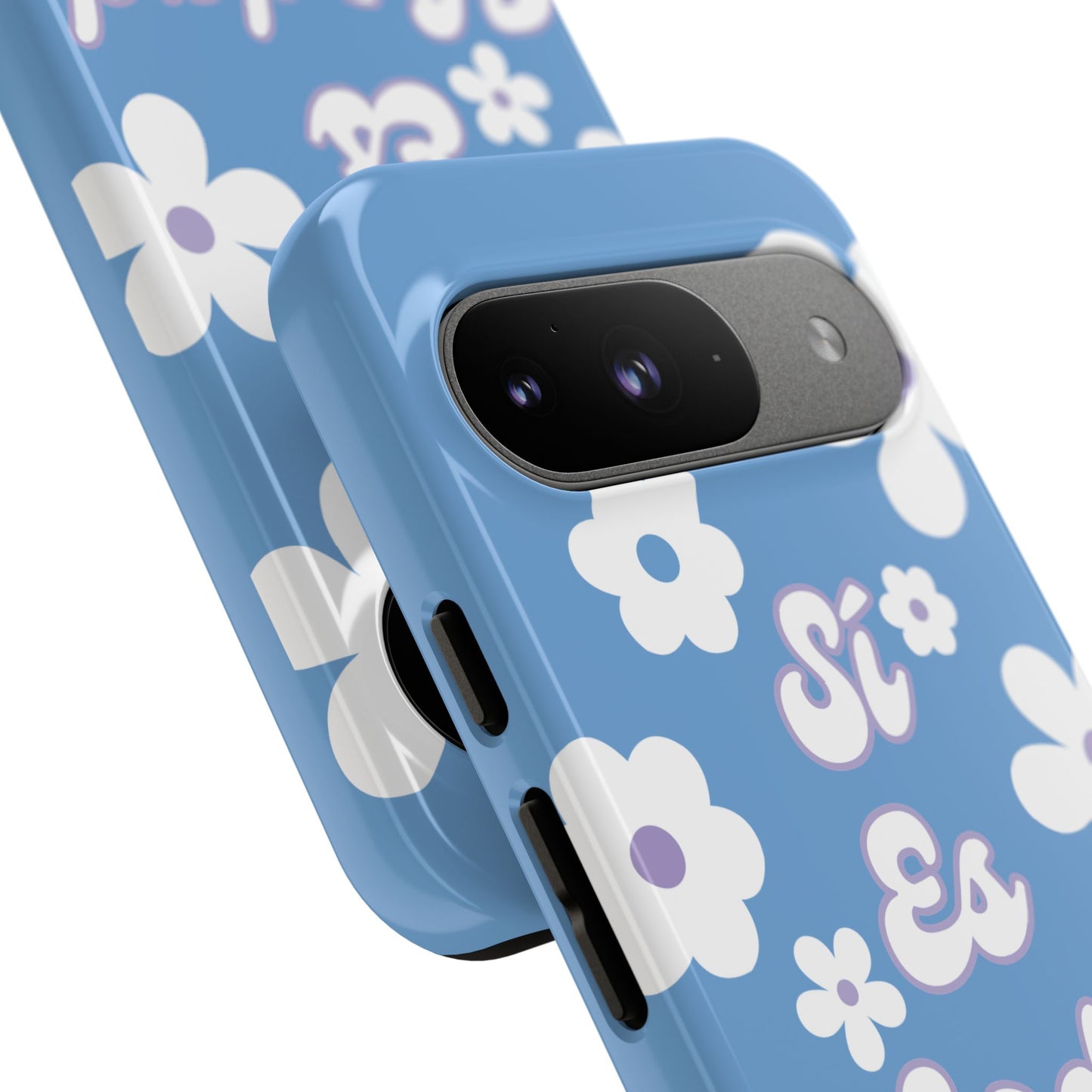 Floral Phone Case - "Sí Es Verdad" Design