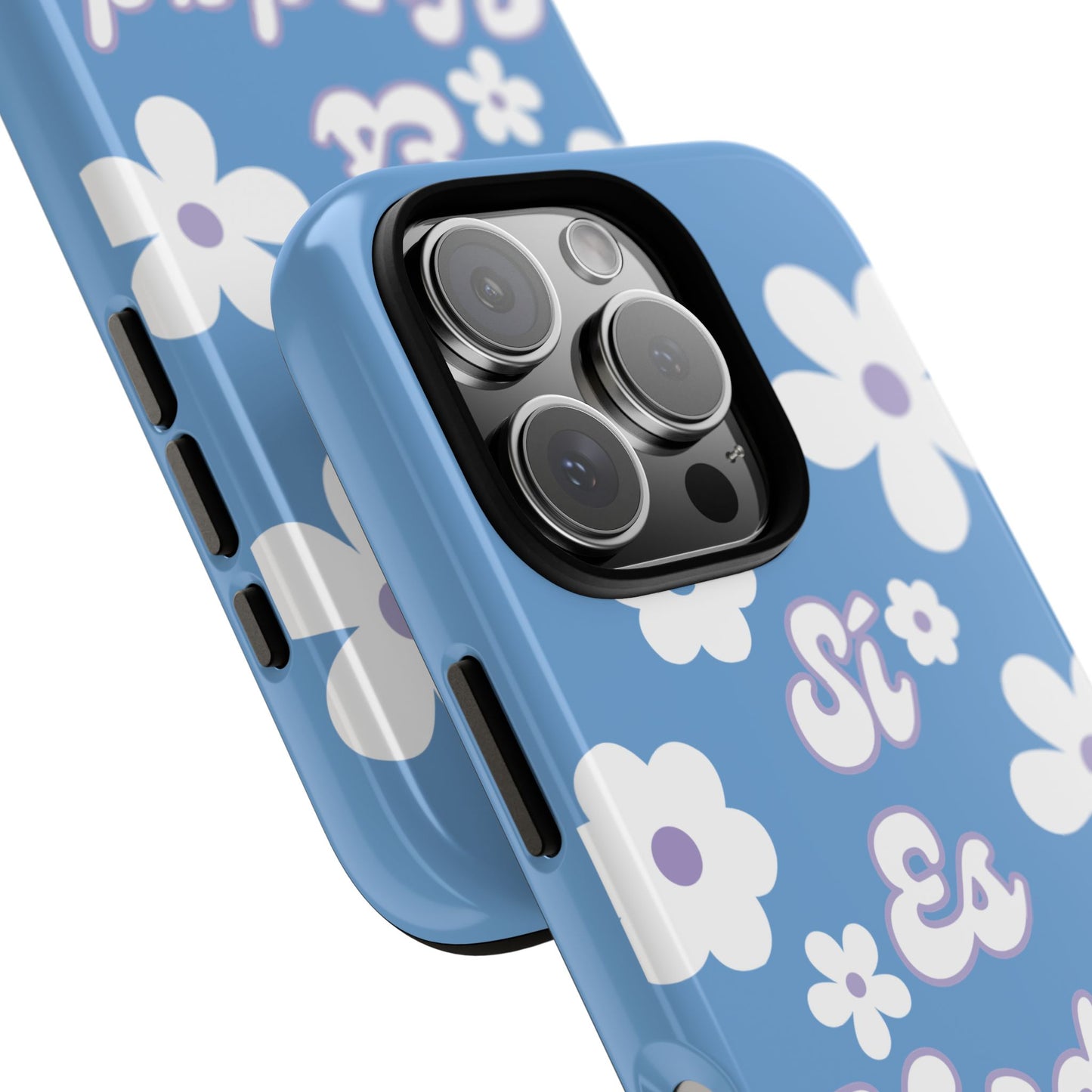 Floral Phone Case - "Sí Es Verdad" Design