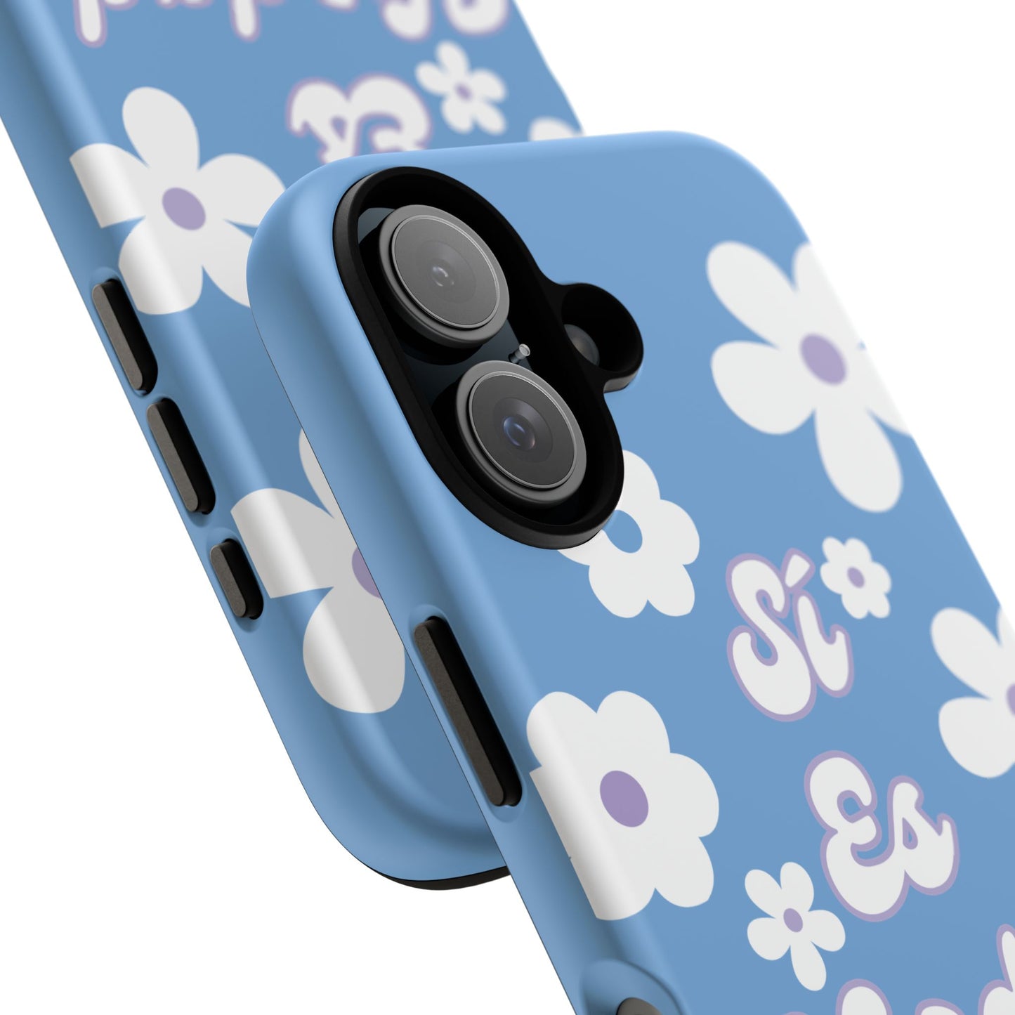 Floral Phone Case - "Sí Es Verdad" Design
