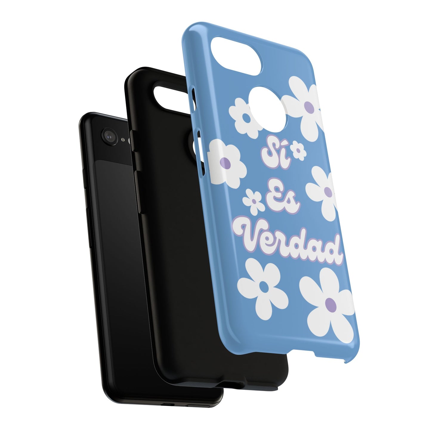 Floral Phone Case - "Sí Es Verdad" Design