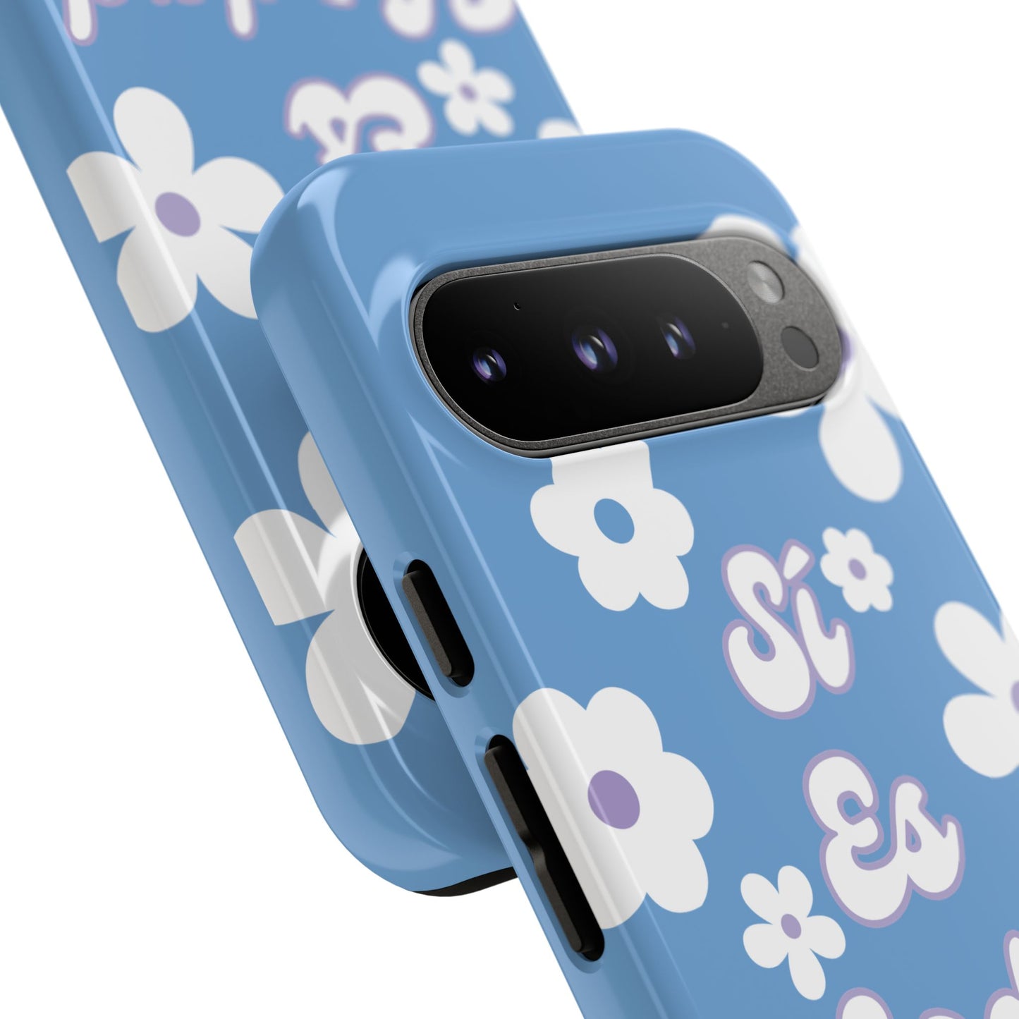 Floral Phone Case - "Sí Es Verdad" Design