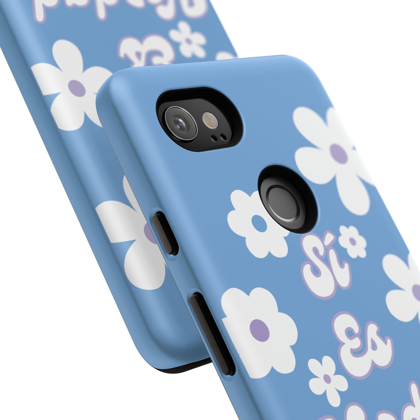 Floral Phone Case - "Sí Es Verdad" Design