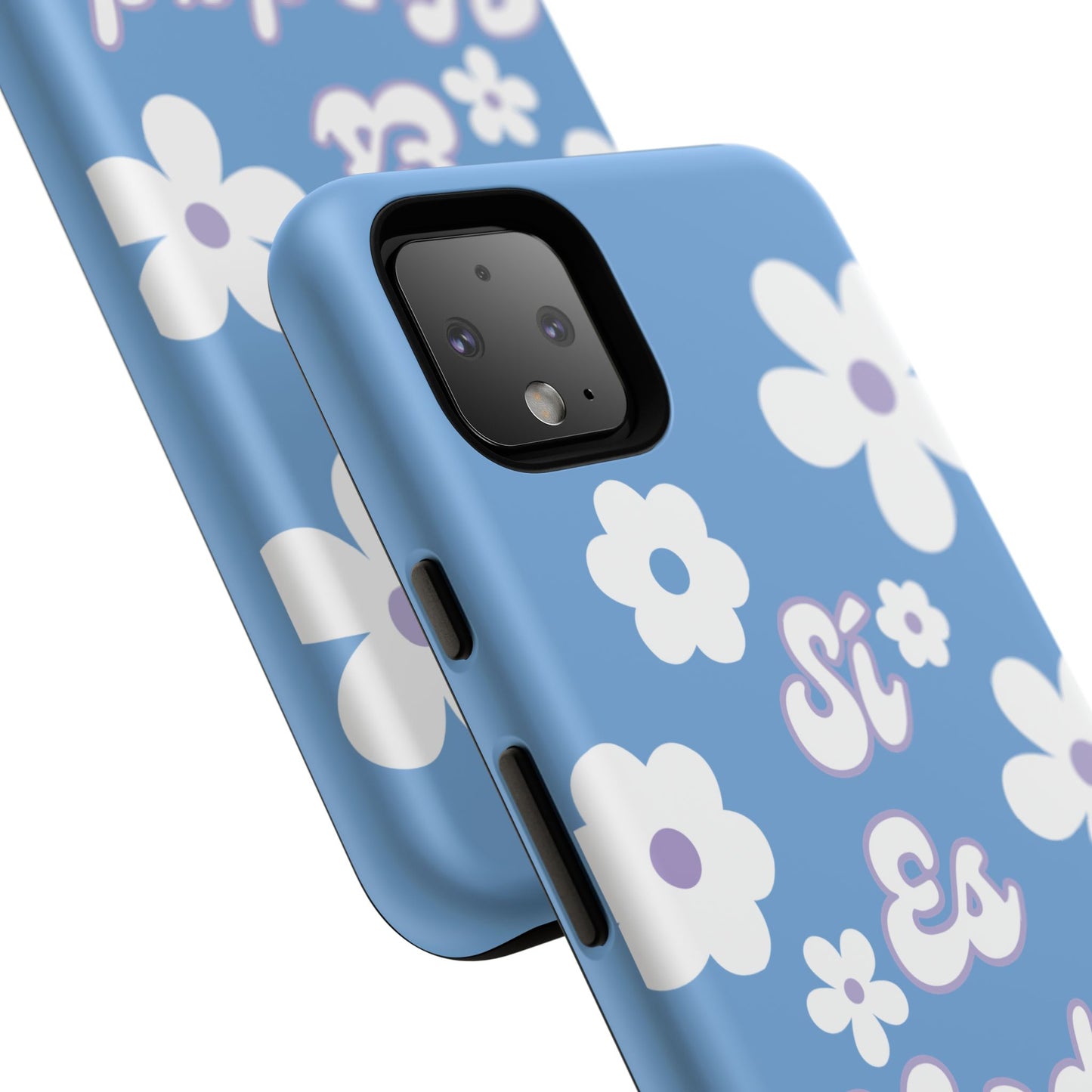 Floral Phone Case - "Sí Es Verdad" Design