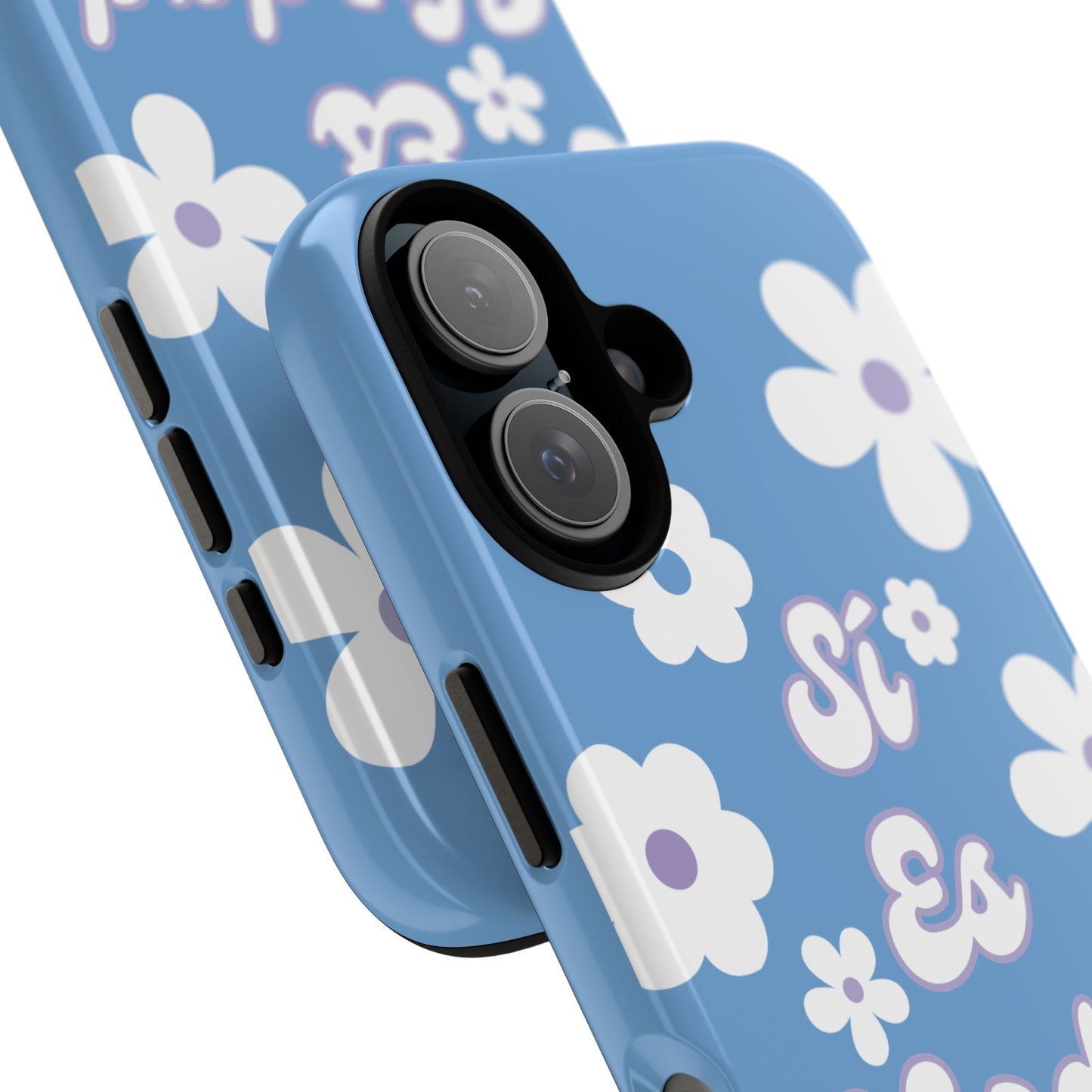 Floral Phone Case - "Sí Es Verdad" Design