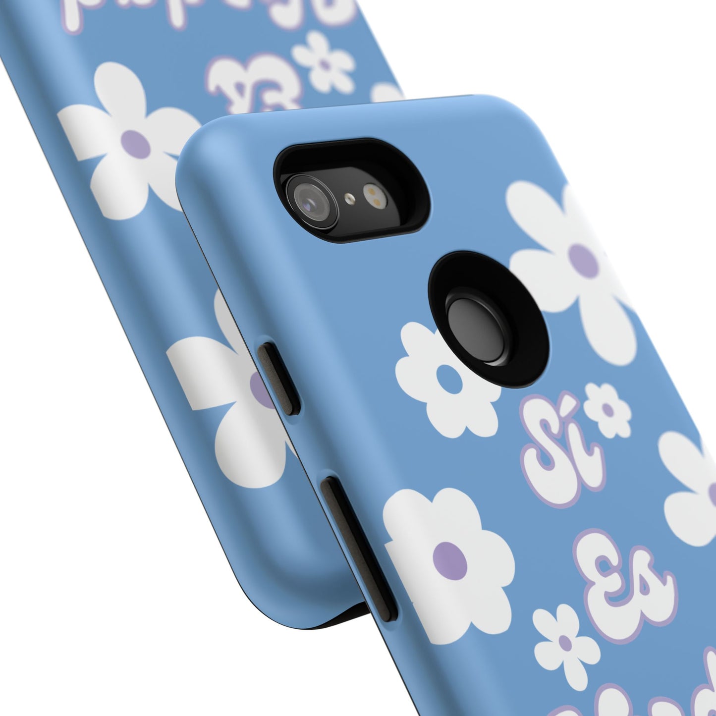 Floral Phone Case - "Sí Es Verdad" Design