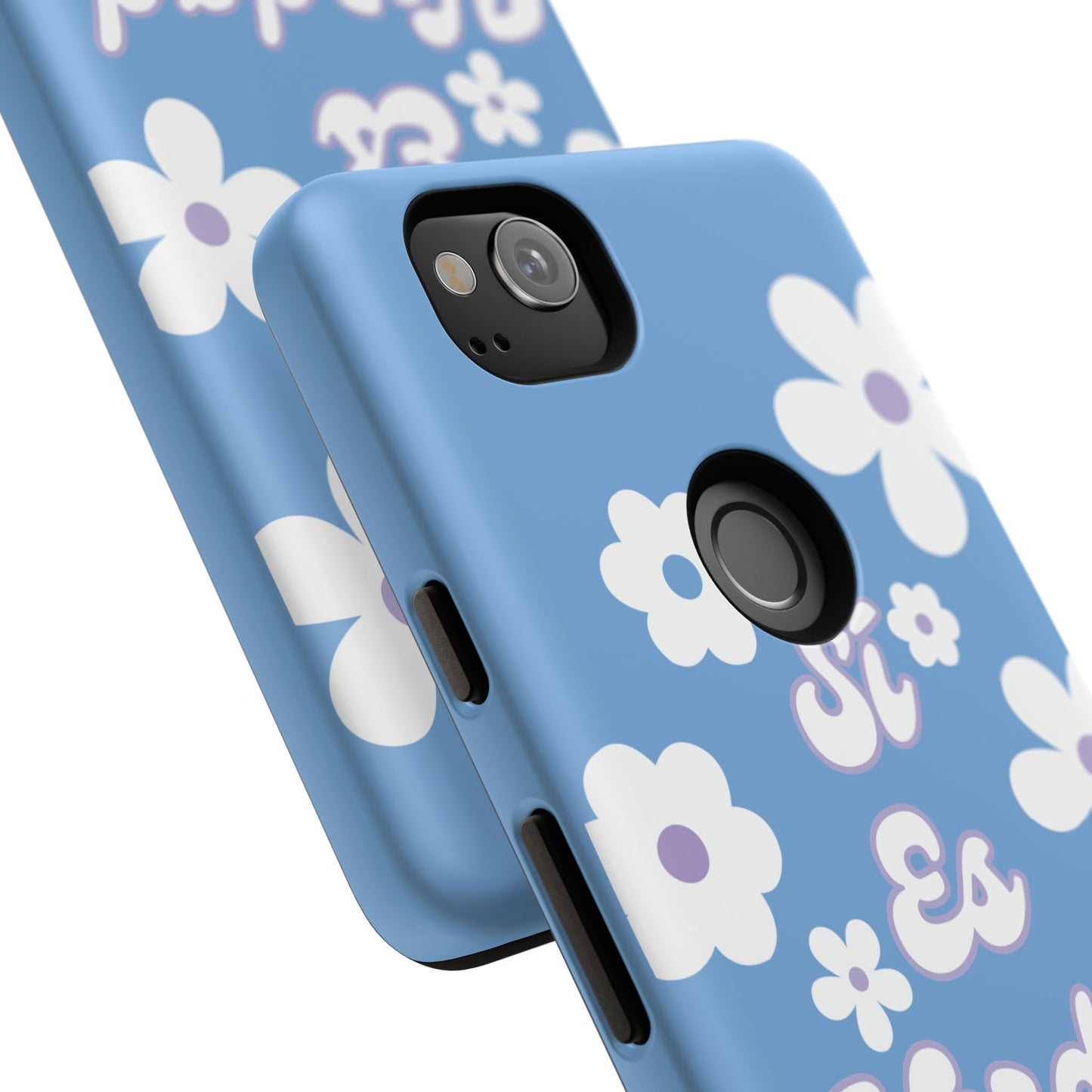 Floral Phone Case - "Sí Es Verdad" Design