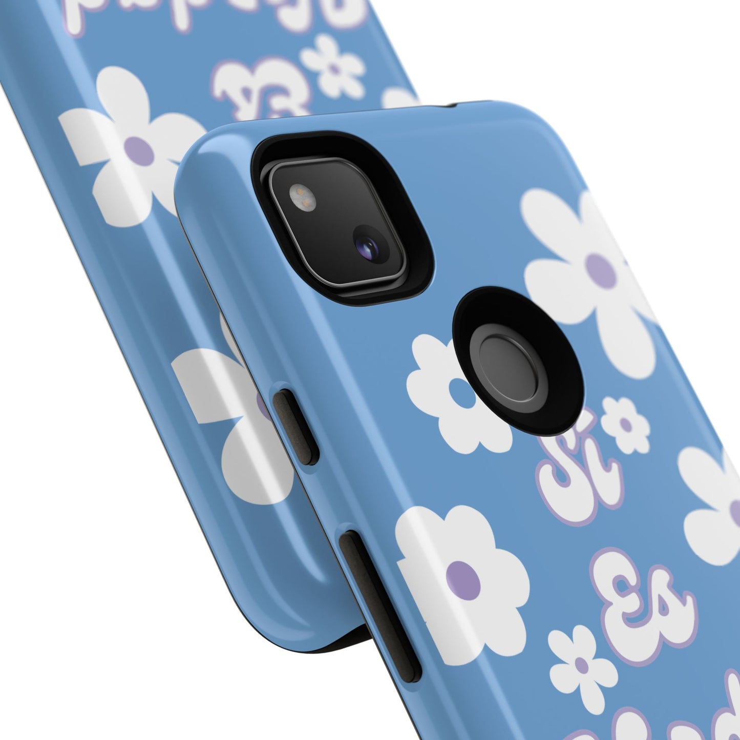 Floral Phone Case - "Sí Es Verdad" Design