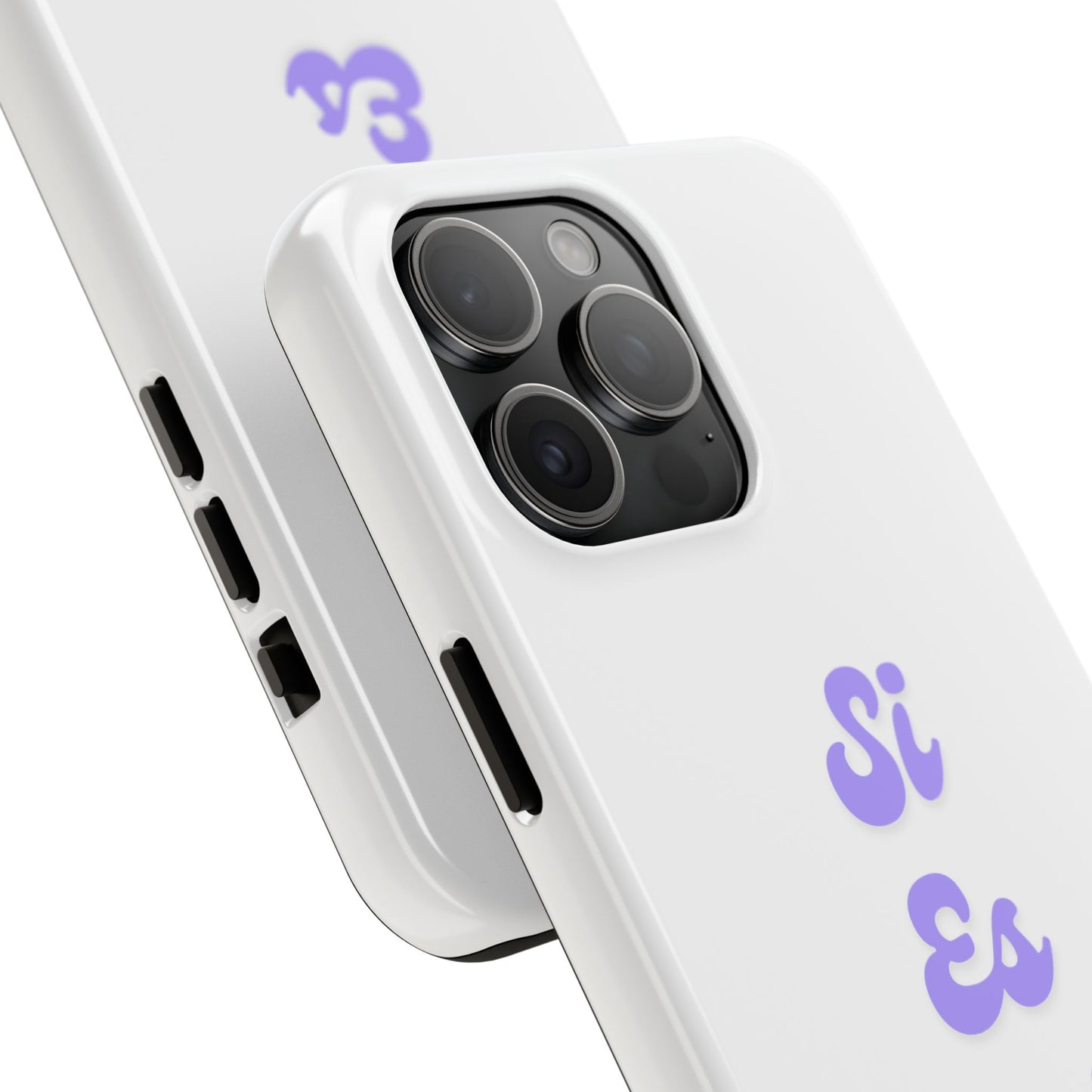 Trendy Tough Phone Case - 'Si Es Verdad' Design