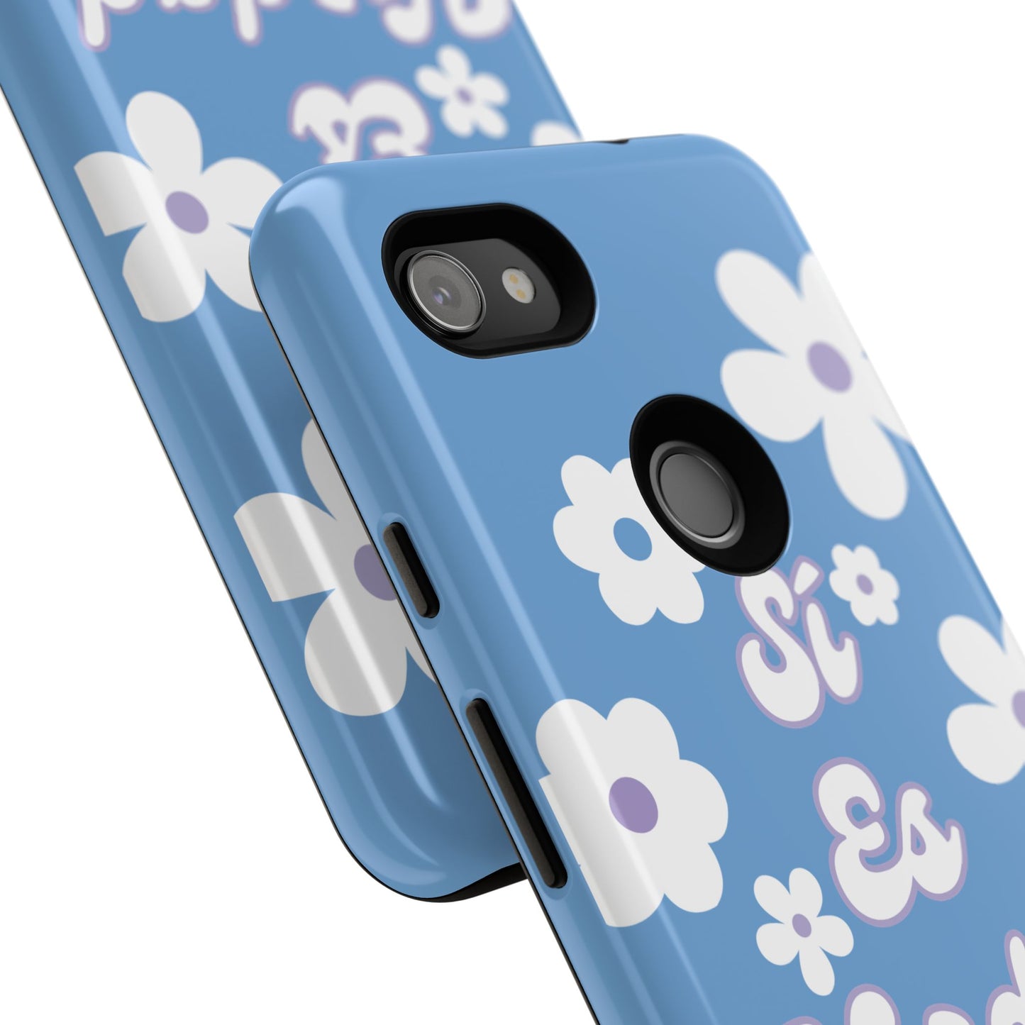 Floral Phone Case - "Sí Es Verdad" Design