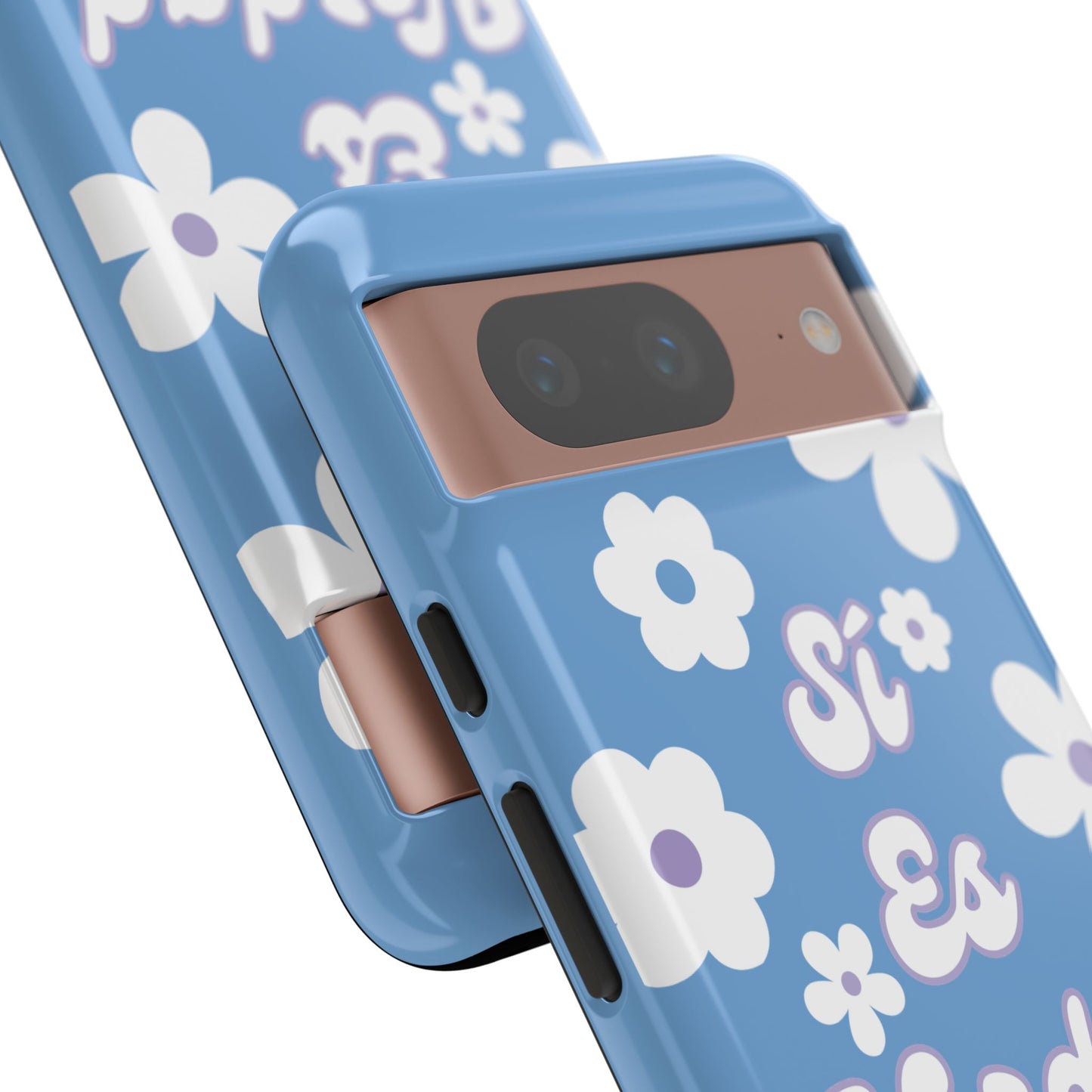Floral Phone Case - "Sí Es Verdad" Design