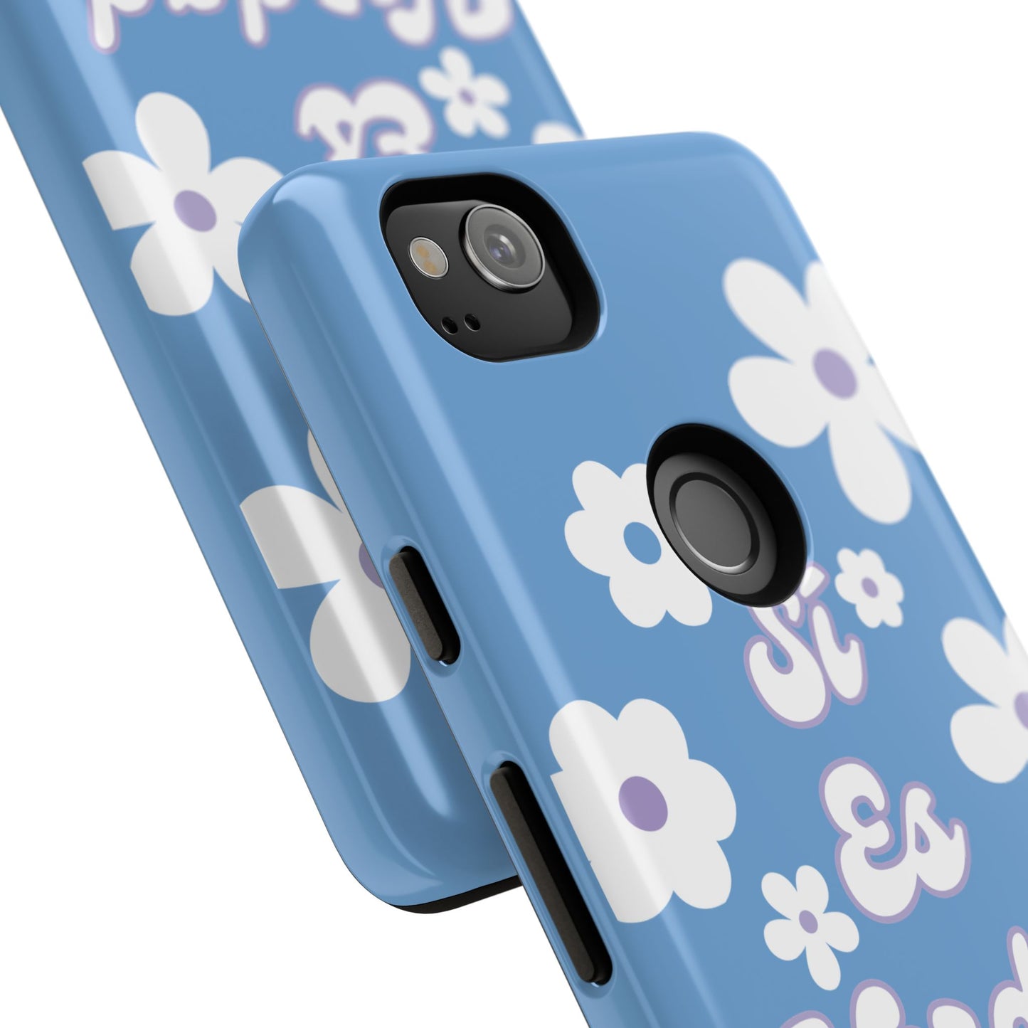 Floral Phone Case - "Sí Es Verdad" Design