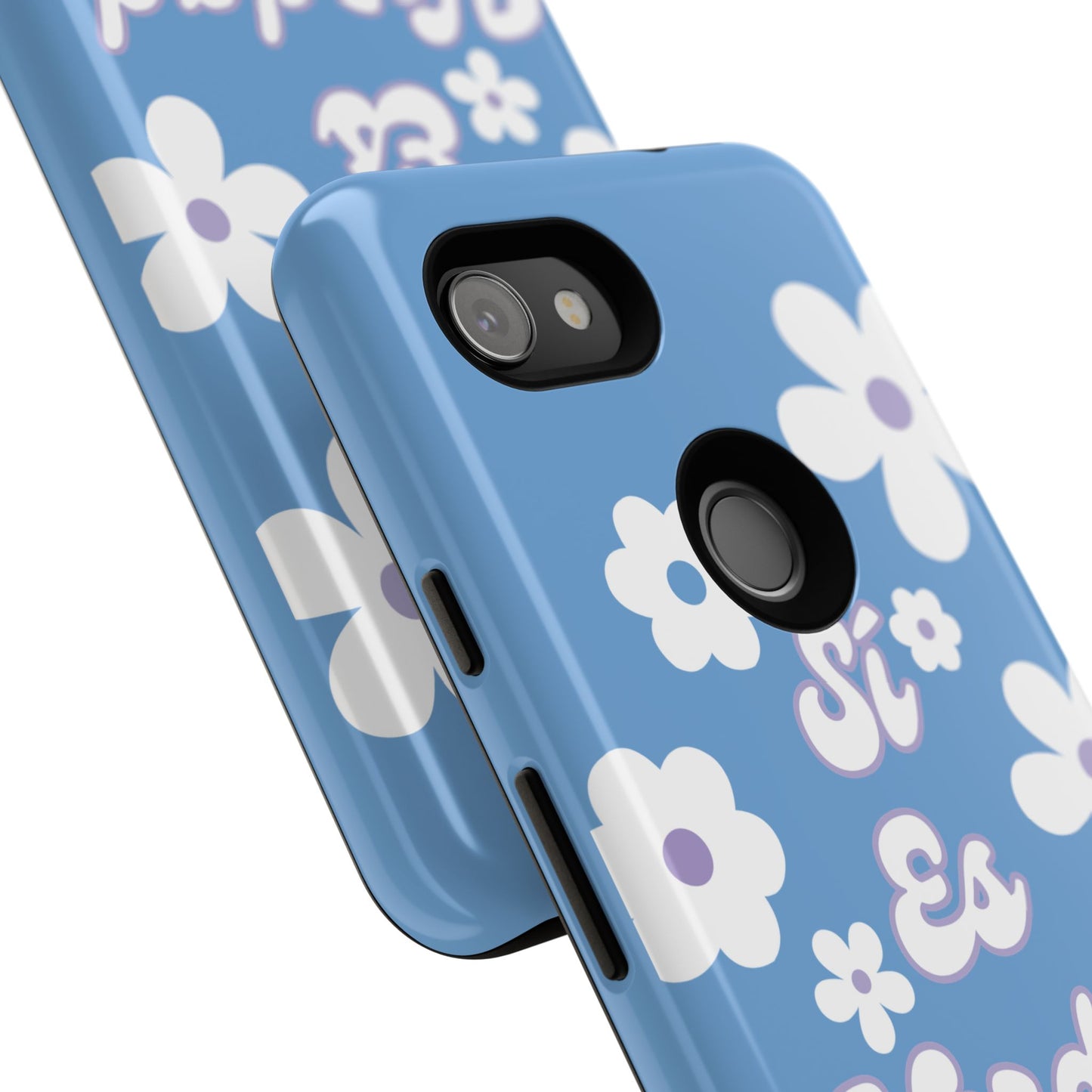 Floral Phone Case - "Sí Es Verdad" Design