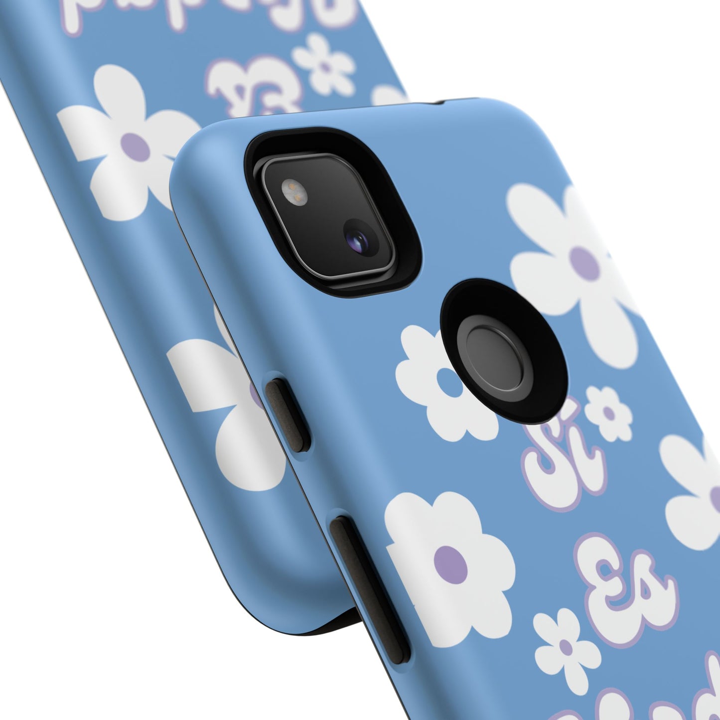 Floral Phone Case - "Sí Es Verdad" Design
