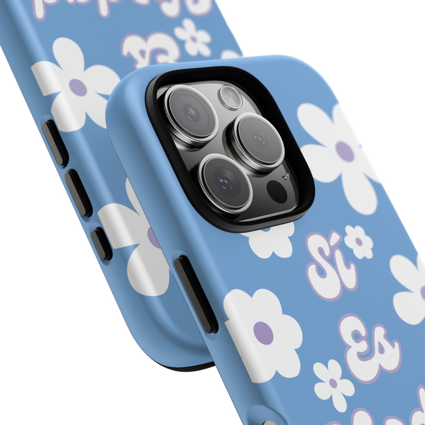 Floral Phone Case - "Sí Es Verdad" Design