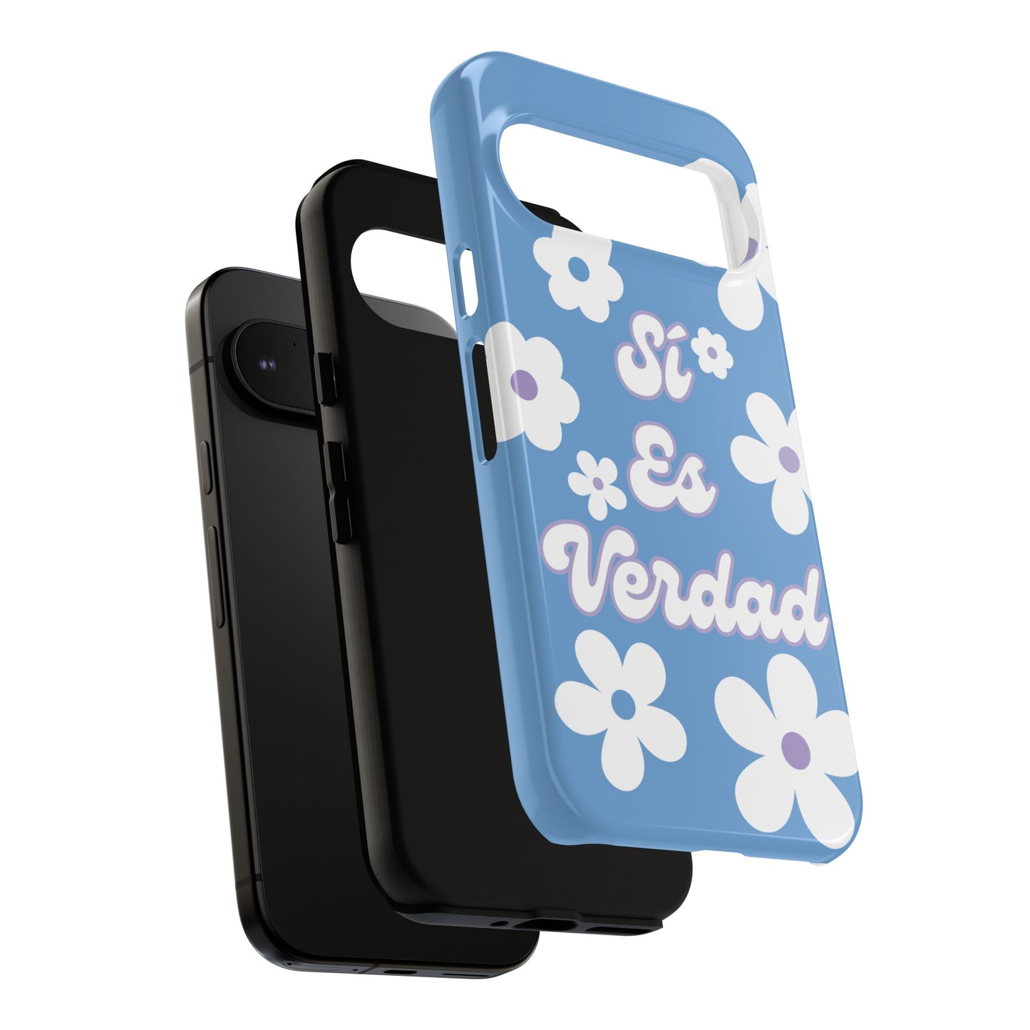 Floral Phone Case - "Sí Es Verdad" Design