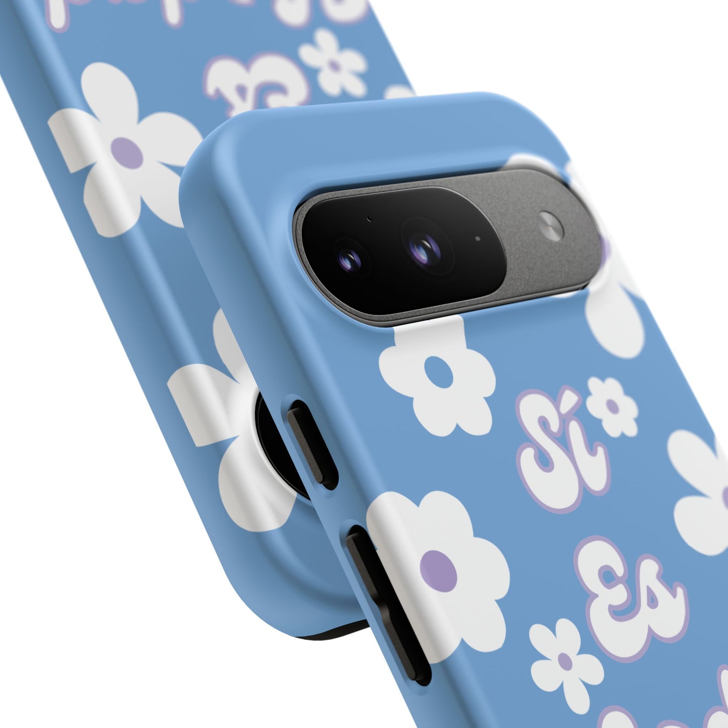 Floral Phone Case - "Sí Es Verdad" Design