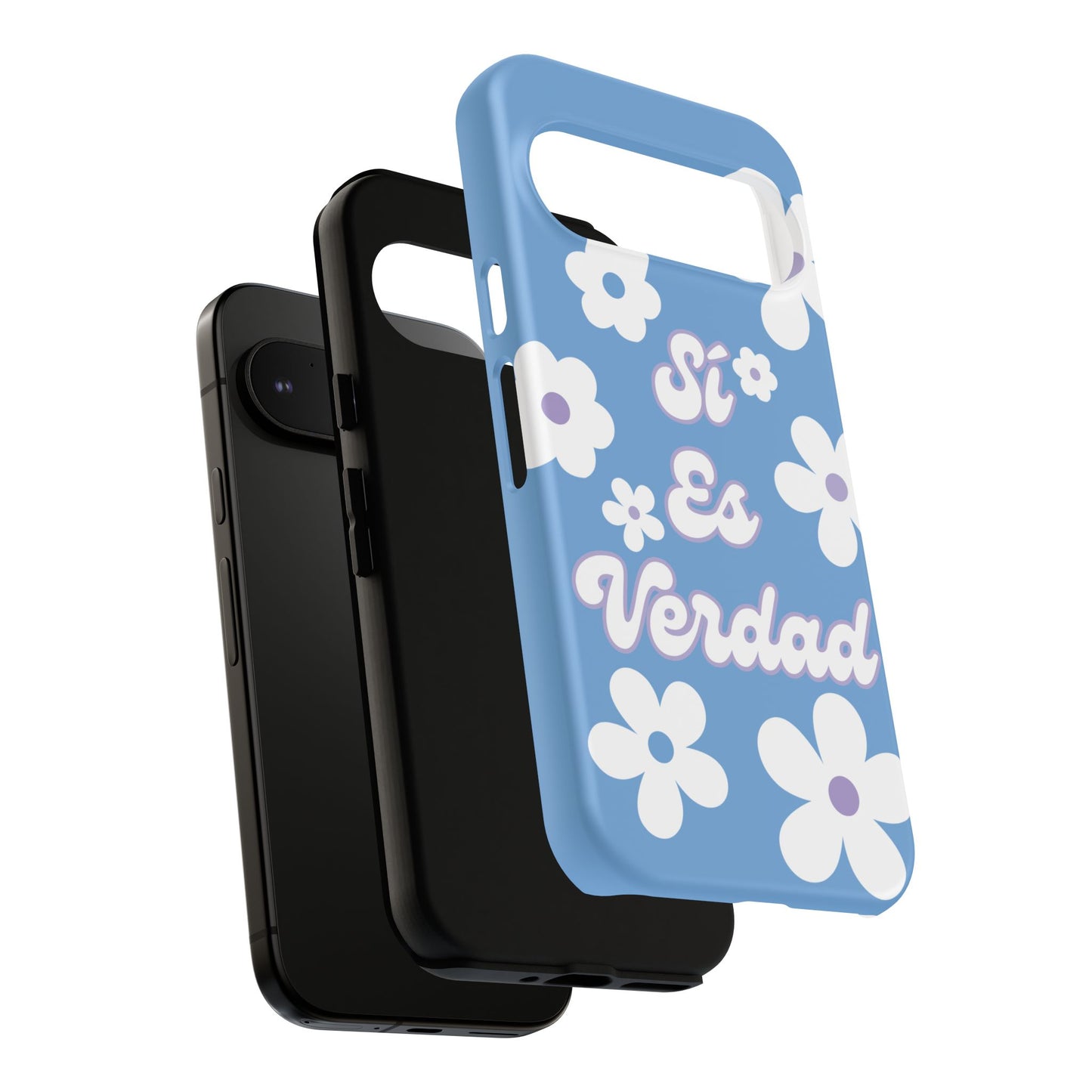 Floral Phone Case - "Sí Es Verdad" Design