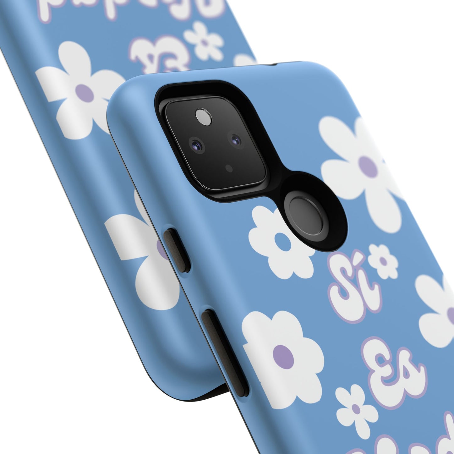 Floral Phone Case - "Sí Es Verdad" Design
