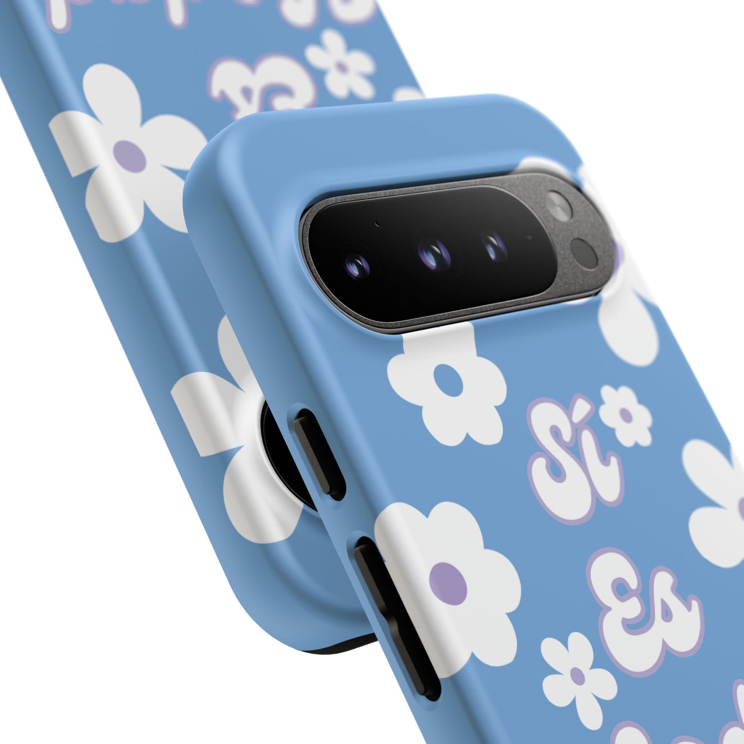 Floral Phone Case - "Sí Es Verdad" Design